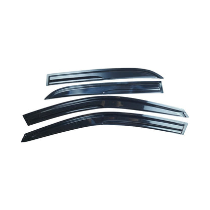 Window Visor Sun Rain Deflector Guard For 2003-2007 Honda Accord 4-Door Sedan