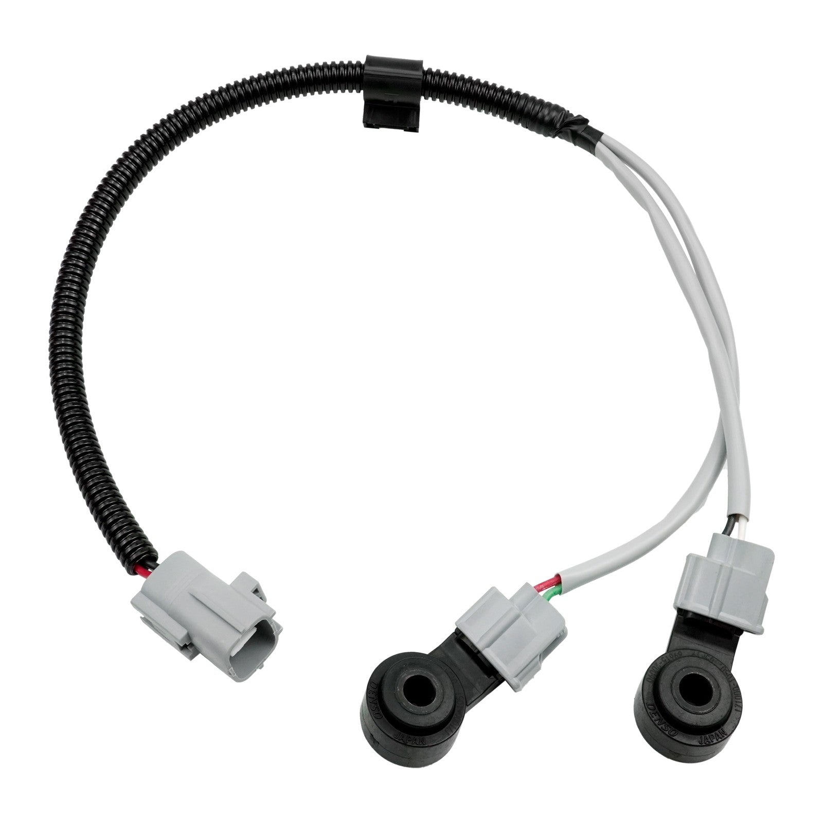 2x For 2004-08 Camry Highlander Sienna Lexus Engine Knock Sensor & Harness Wire