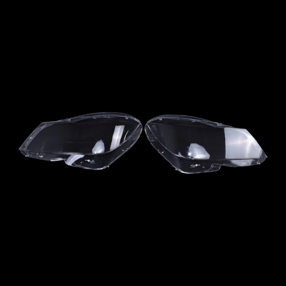 Car Front Headlight Lens Cover For Mercedes Benz C Class W204 2011-2015