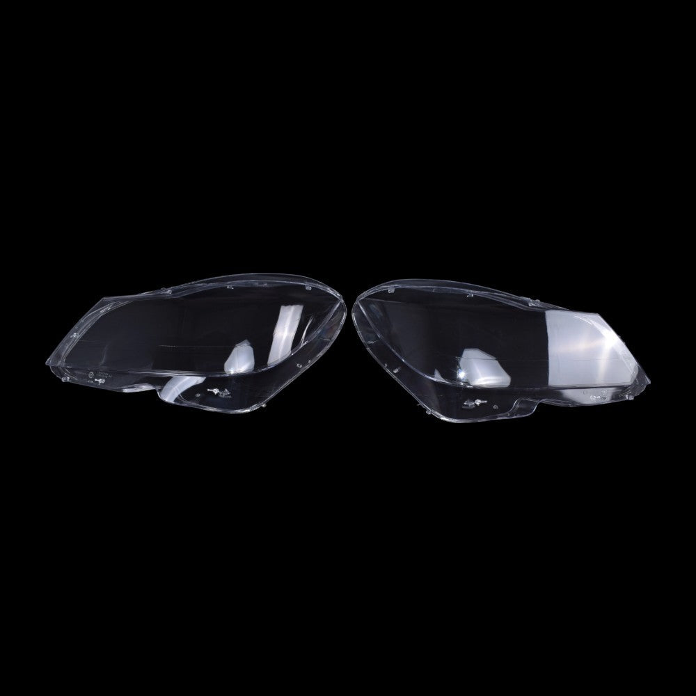 Car Front Headlight Lens Cover For Mercedes Benz C Class W204 2011-2015