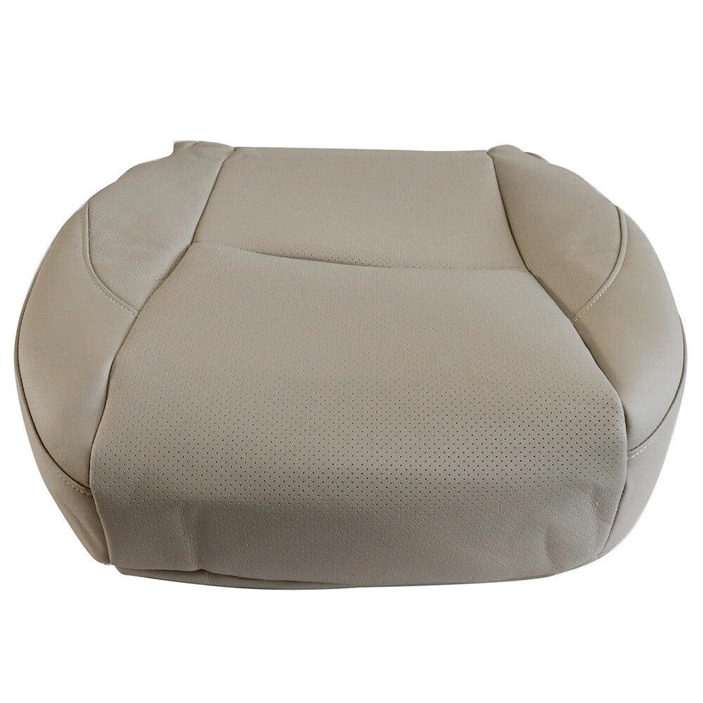 For Lexus ES350 2007-2012 Leather Passenger Bottom Perforated Seat Cover Tan