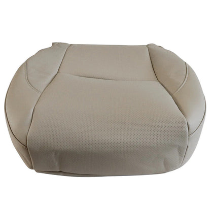 For Lexus ES350 2007-2012 Leather Passenger Bottom Perforated Seat Cover Tan
