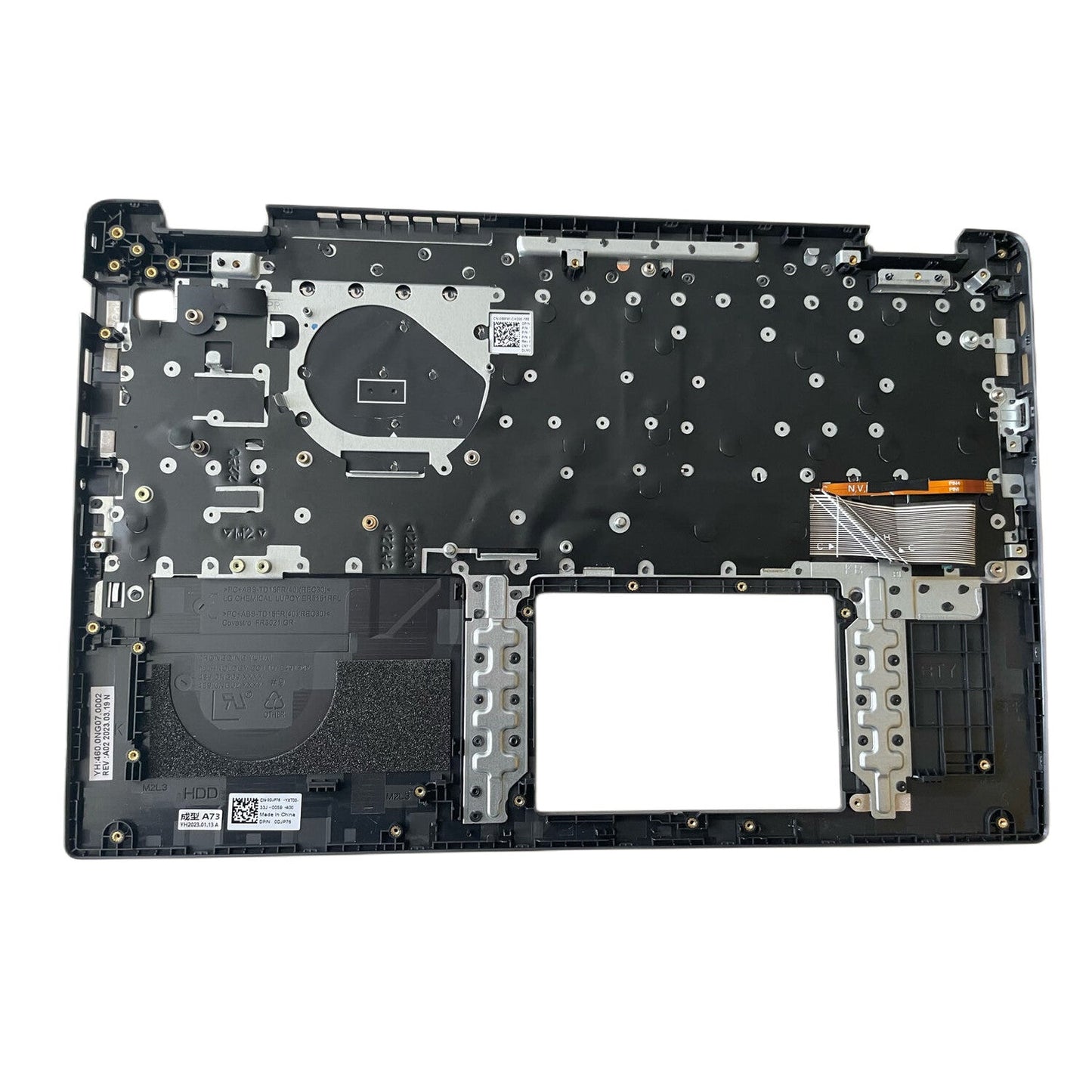 New Palmrest Upper Case W/ Backlit Keyboard 0DJP76 For Dell Latitude 3520 E3520