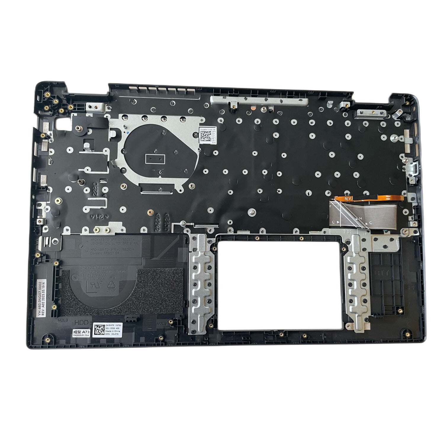 New Palmrest Upper Case W/ Backlit Keyboard 0DJP76 For Dell Latitude 3520 E3520