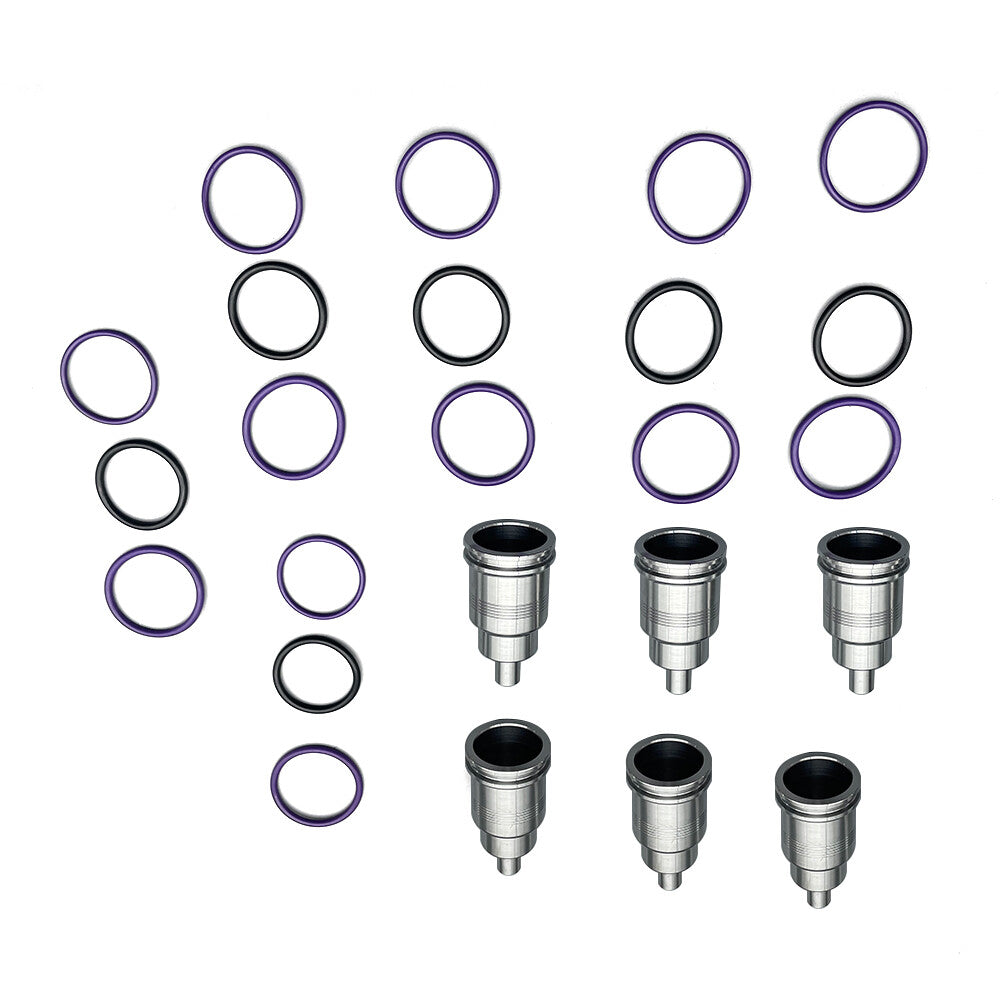 6PCS Injector Sleeve for Mack MP10 Engine 7421515329