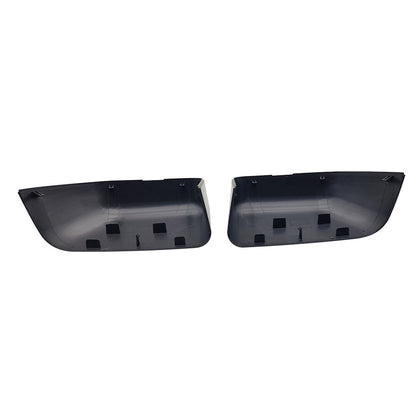 Black Mirror Cover Cap Set LH & RH For 2017-2022 Ford Super Duty F250 F350 F450