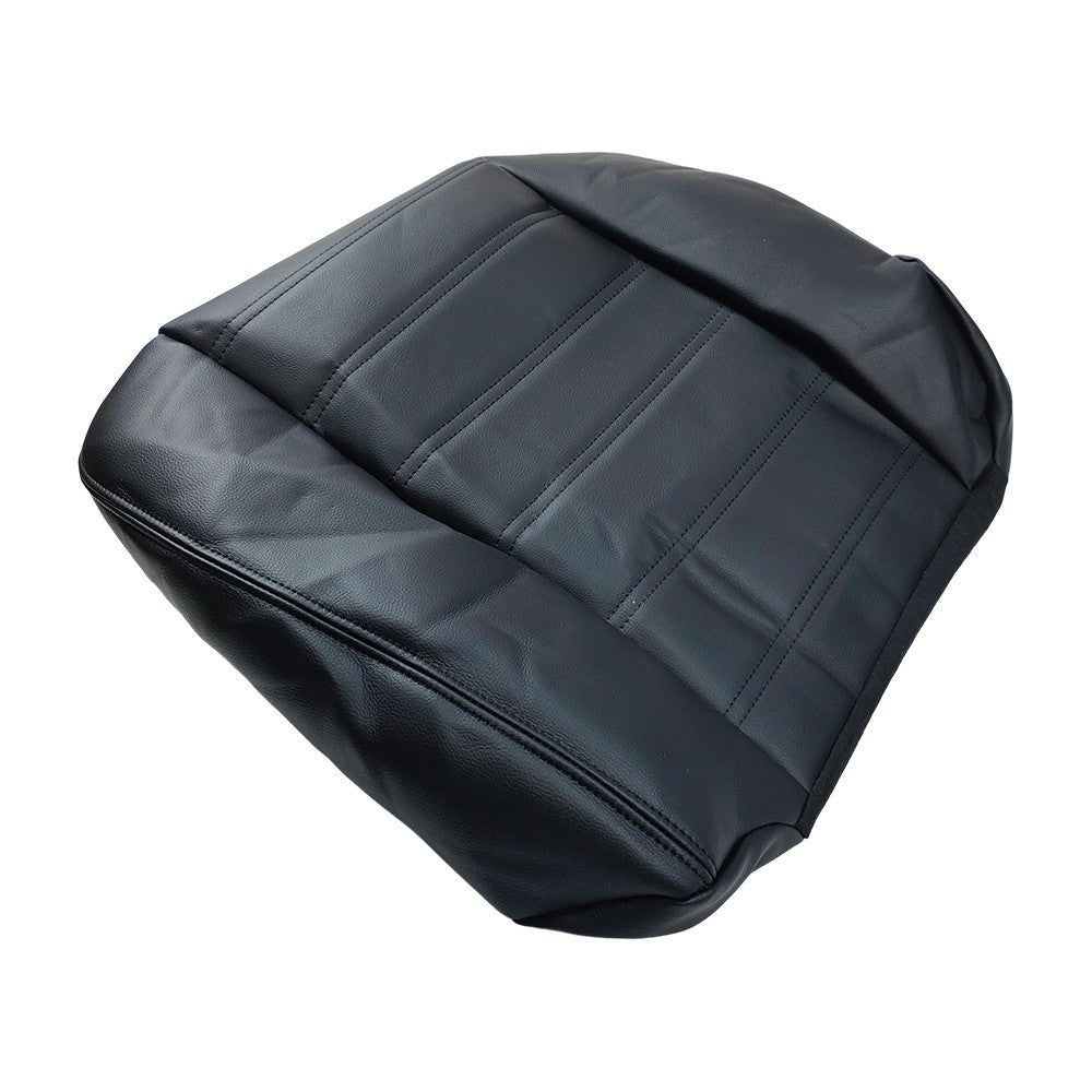 Front Leather Seat Cover Black For 2003 2004 2005 2006 2007 Hummer H2 SUV SUT