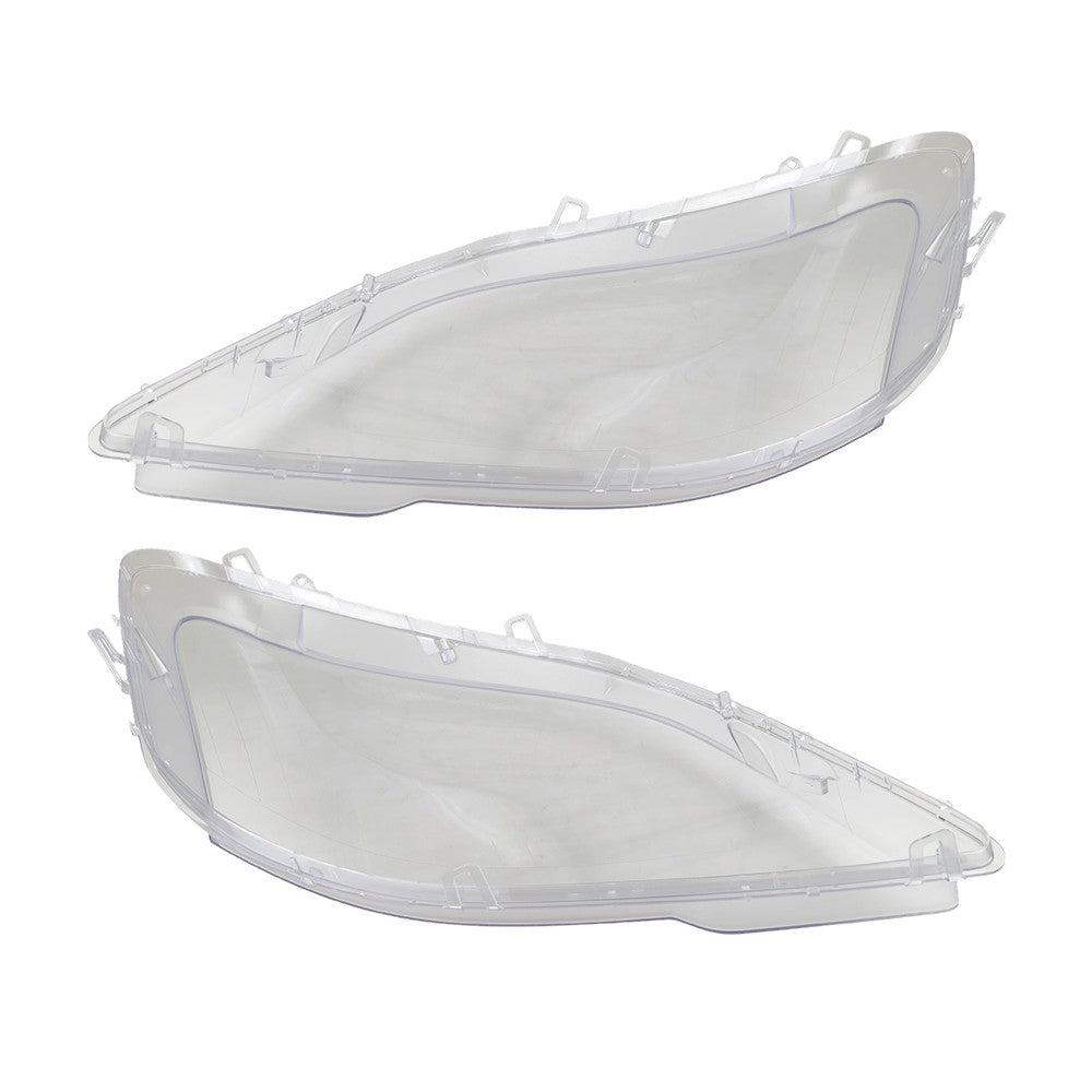 For Benz ML ML350 W164 2009-2011 Left + Right Headlight Lens Headlamp Covers