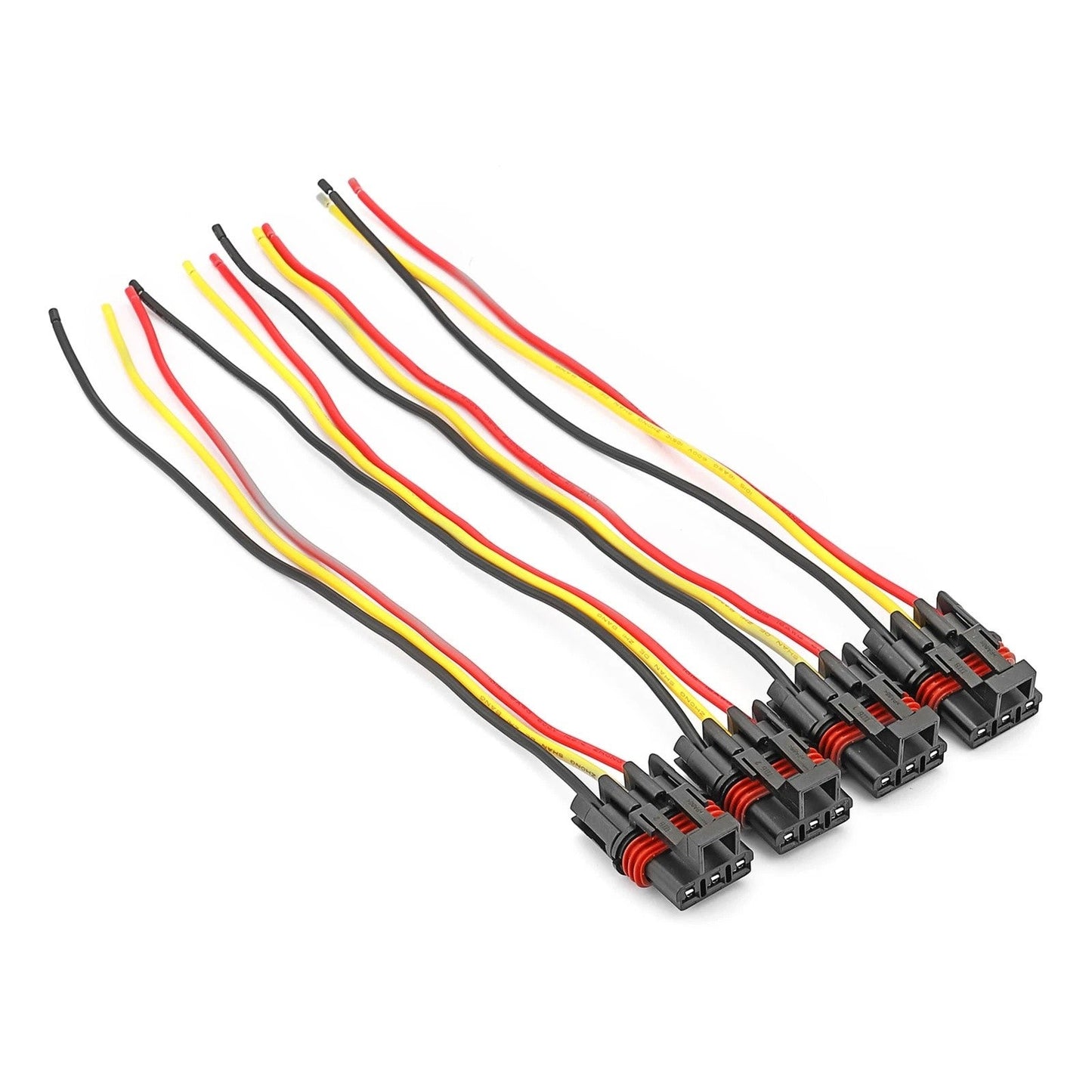 4PC Pulse Power Plug Pigtail Connector for Polaris Ranger Crew XP1000 RZR