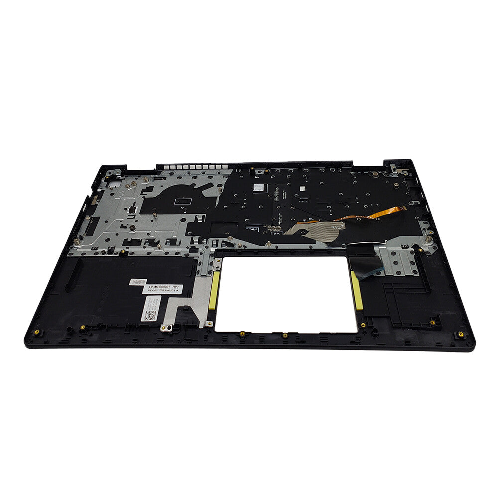 Palmrest Backlit Keyboard For Dell Vostro 3510 3515 3520 3525 088YX6 N184 Black