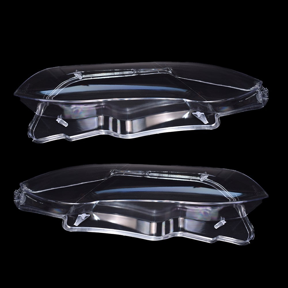 A Pair For BMW E92 Coupe E93 328i 2010-2013 LCI Clear Headlight Lens Covers