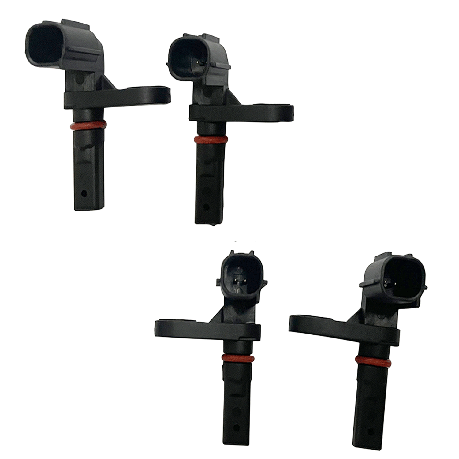 Set of 4 ABS Wheel Speed Sensor For Toyota Tundra 07-17 Sequoia 2008 Front&Rear