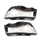 A Pair LEFT+RIGHT Headlight Headlamp Lens Cover For Jeep Grand Cherokee 2014-19