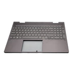 For HP Envy X360 15-EE 15M-EE 15Z-EE Palmrest Backlit Keyboard L93119-001 Black