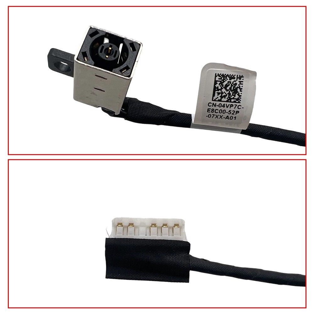 5X DC Power Jack Charging Port Cable For DELL Inspiron 3501 3505 5593 04VP7C NEW