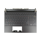 New 00144H Palmrest Case Keyboard Red Backlit For Dell G15 5530 5531 5535 2023