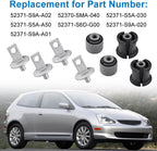 2set Rear Control Trailing Arm Axle Bushings for Honda CRV 2002 2006