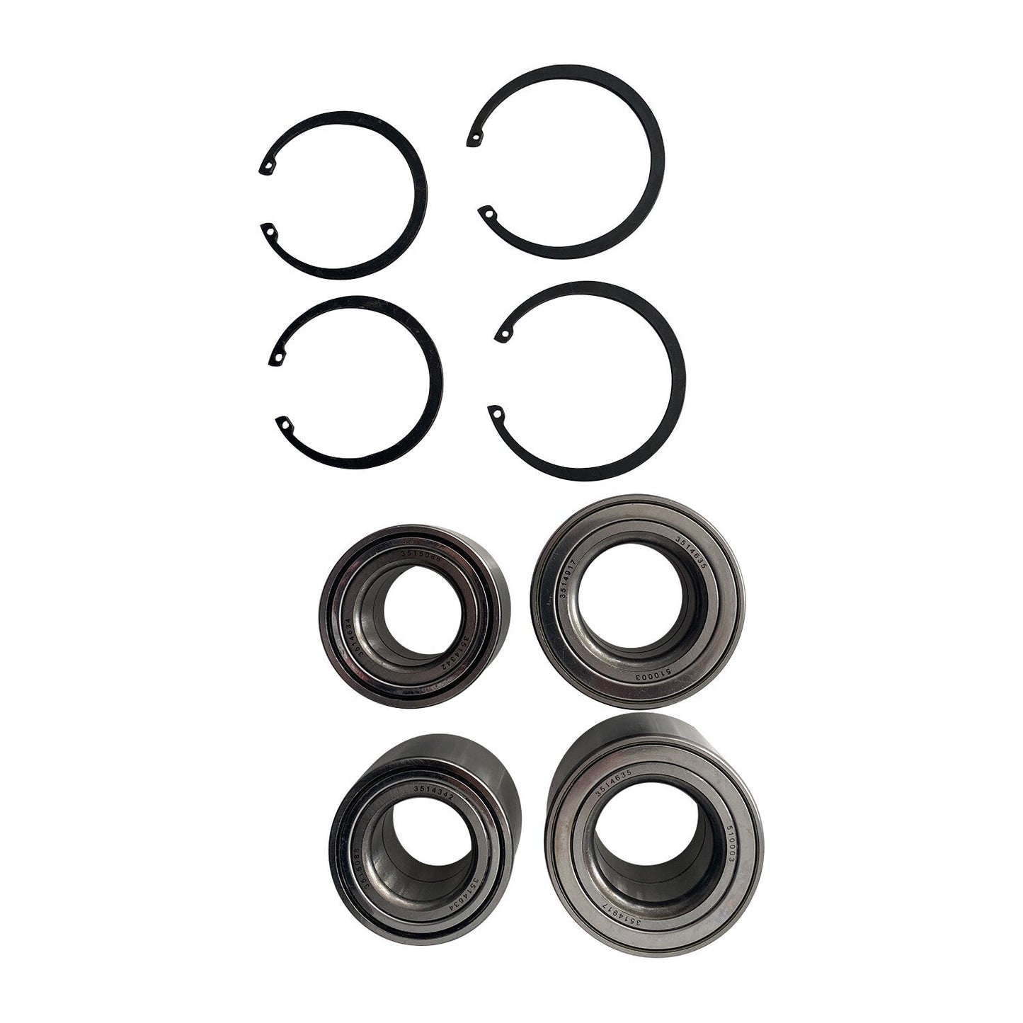 Front & Rear Wheel Bearings For Polaris Ranger 400 425 500 570 700 800 ETX EV TM