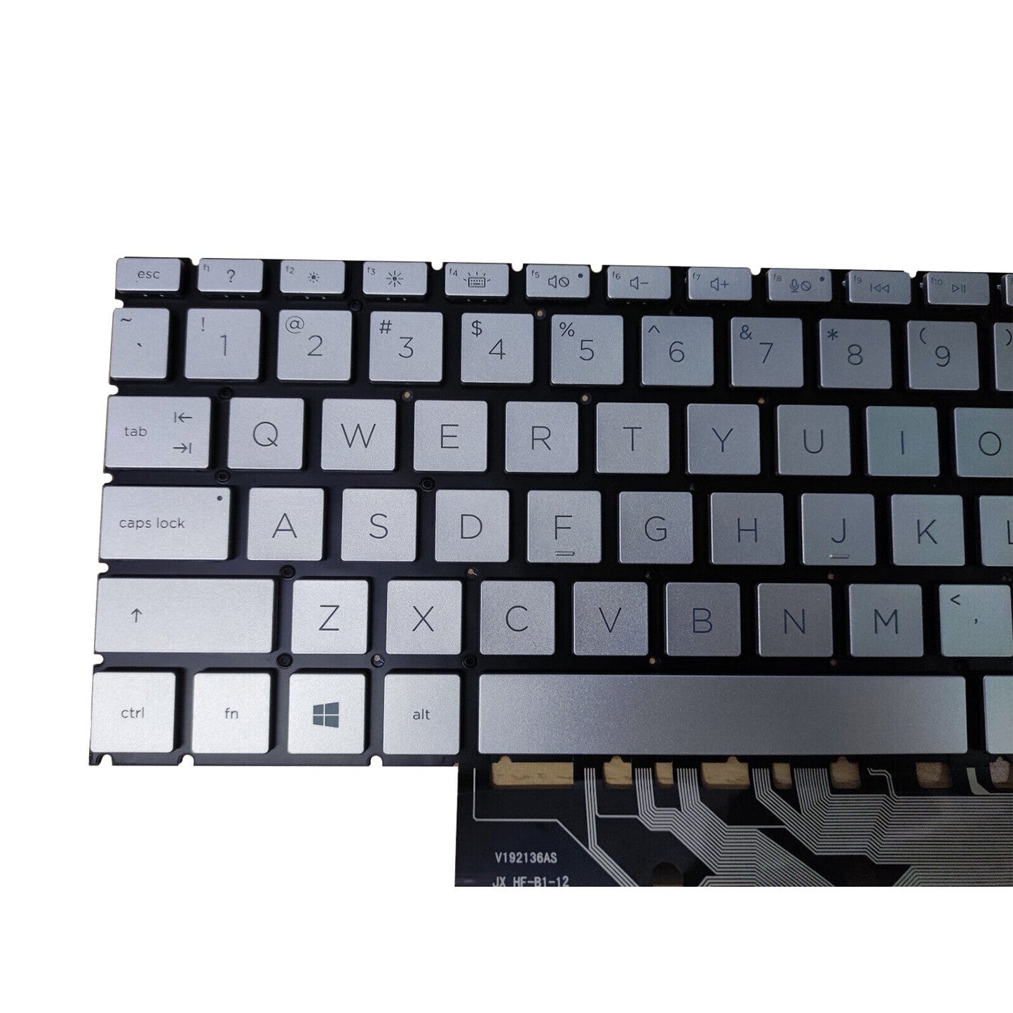 New Silver Keyboard Backlit For HP ENVY 17m-cg1013dx 17m-cg0013dx 17m-cg0xxx US