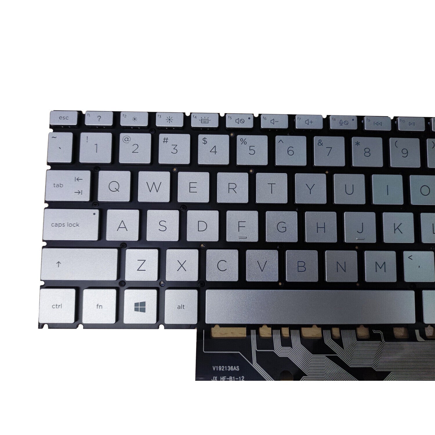 New Silver Keyboard Backlit For HP ENVY 17m-cg1013dx 17m-cg0013dx 17m-cg0xxx US