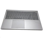 For Dell Inspiron 15Pro 5510 5515 Palmrest Backlit Keyboard Touchpad 06P0TG Gray
