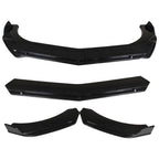For Chrysler 300 2006-2019 Front Bumper Lip Splitter Spoiler Chin Kit Gloss Blk