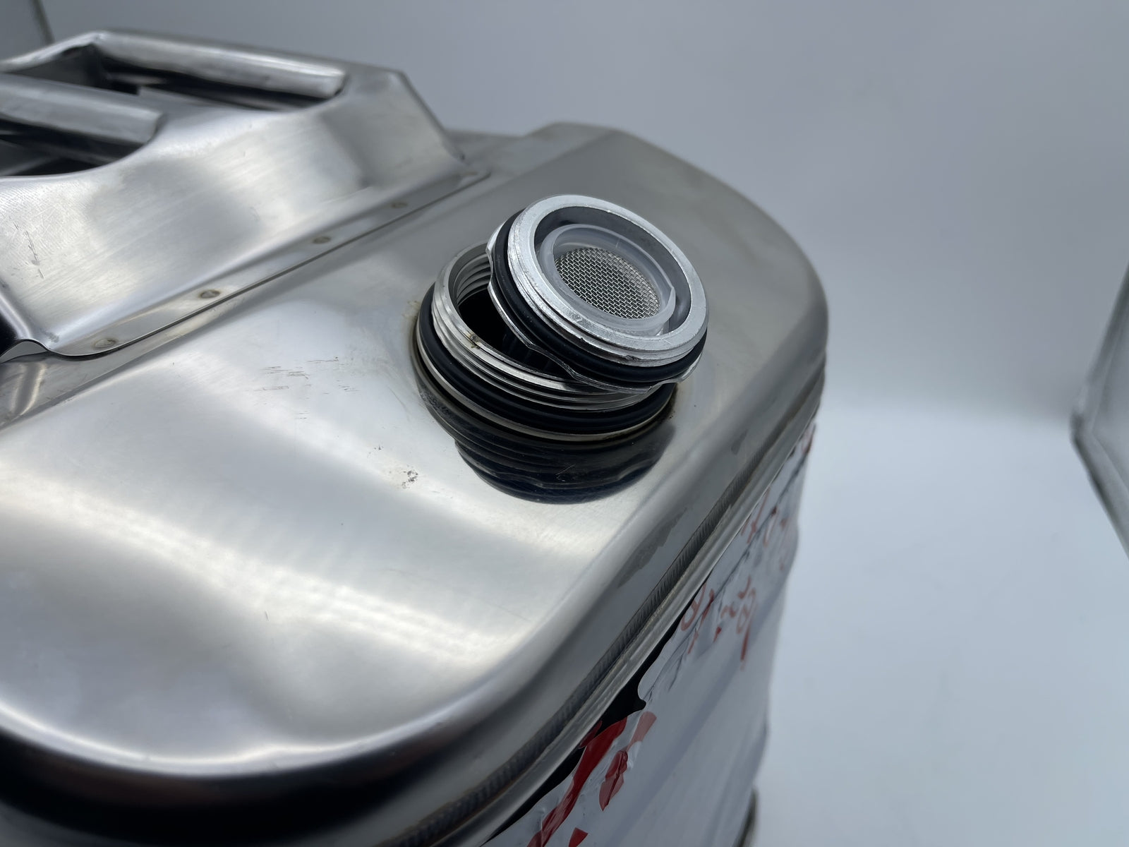 5.2 Gallon 20L 304StainlessSteel Fuel Can Gasoline Petrol Gas Tank Container Kit