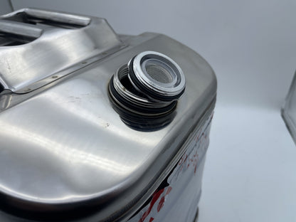 5.2 Gallon 20L 304StainlessSteel Fuel Can Gasoline Petrol Gas Tank Container Kit