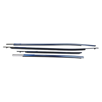 4PCS Door Belt Molding Chrome Trim Left+Right For 2018-2021 Toyota Camry US