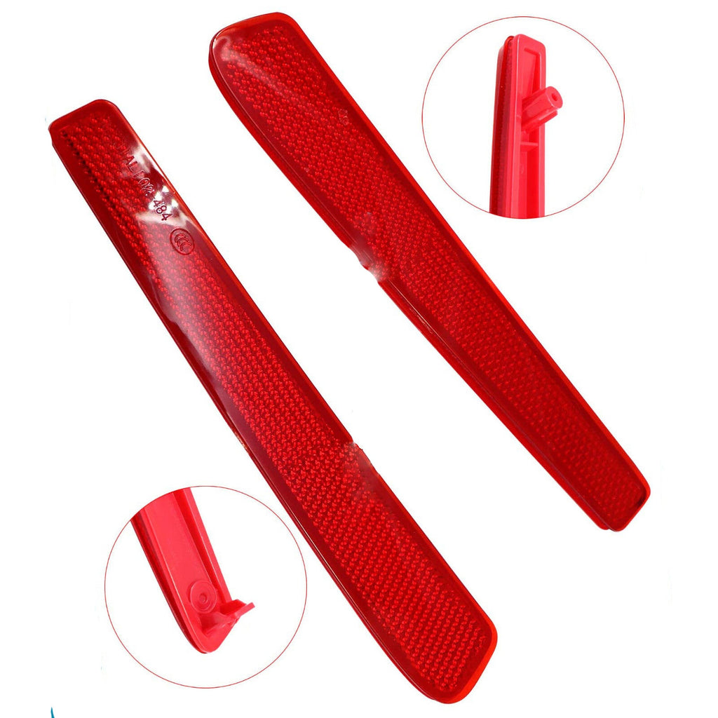 Rear Driver and Passenger Side Bumper Reflector Set For Toyota Corolla 2020-2022