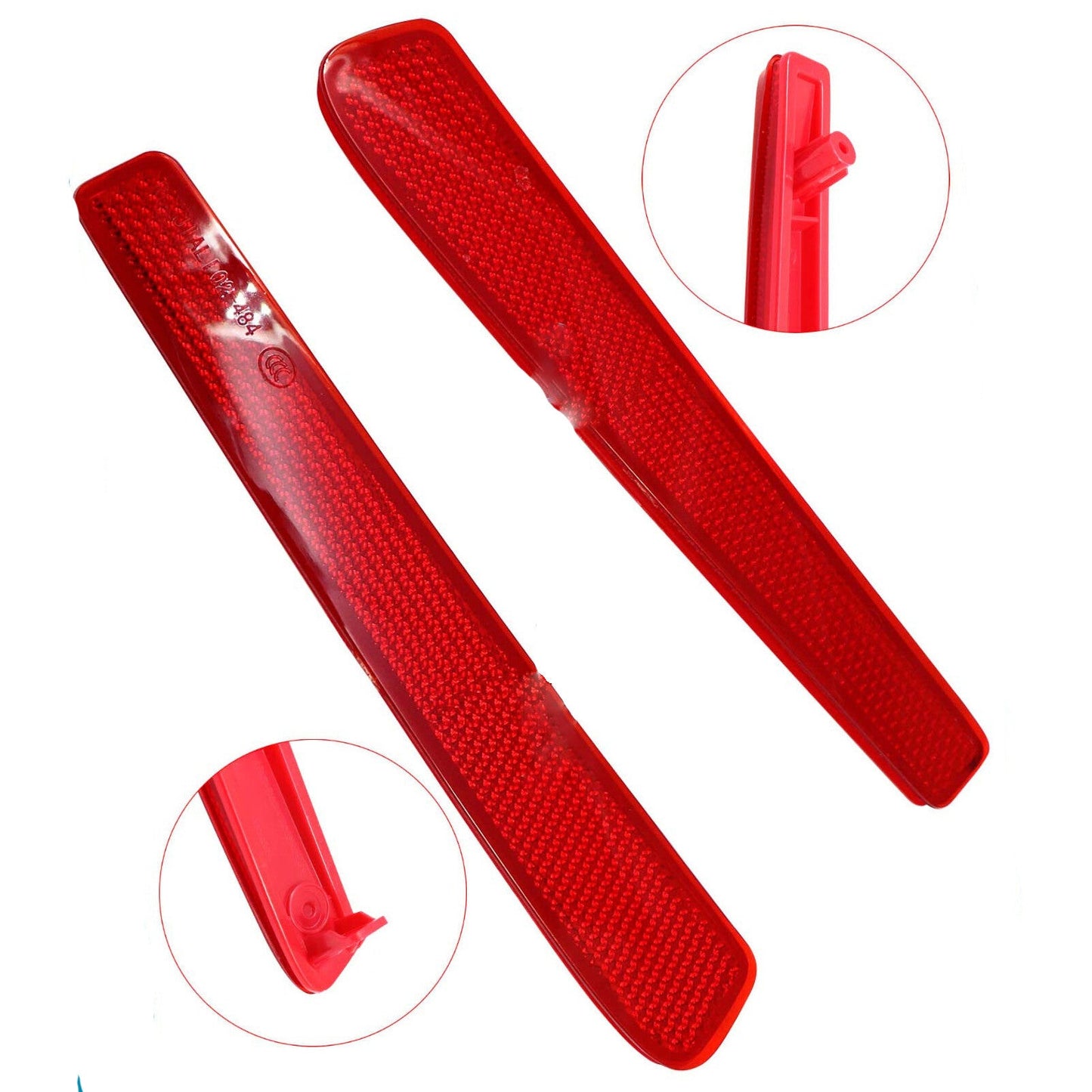 Rear Driver and Passenger Side Bumper Reflector Set For Toyota Corolla 2020-2022