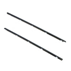For 92-95 Honda Civic EG6 EG4 3D Window Door Molding Outer RH & LH Set