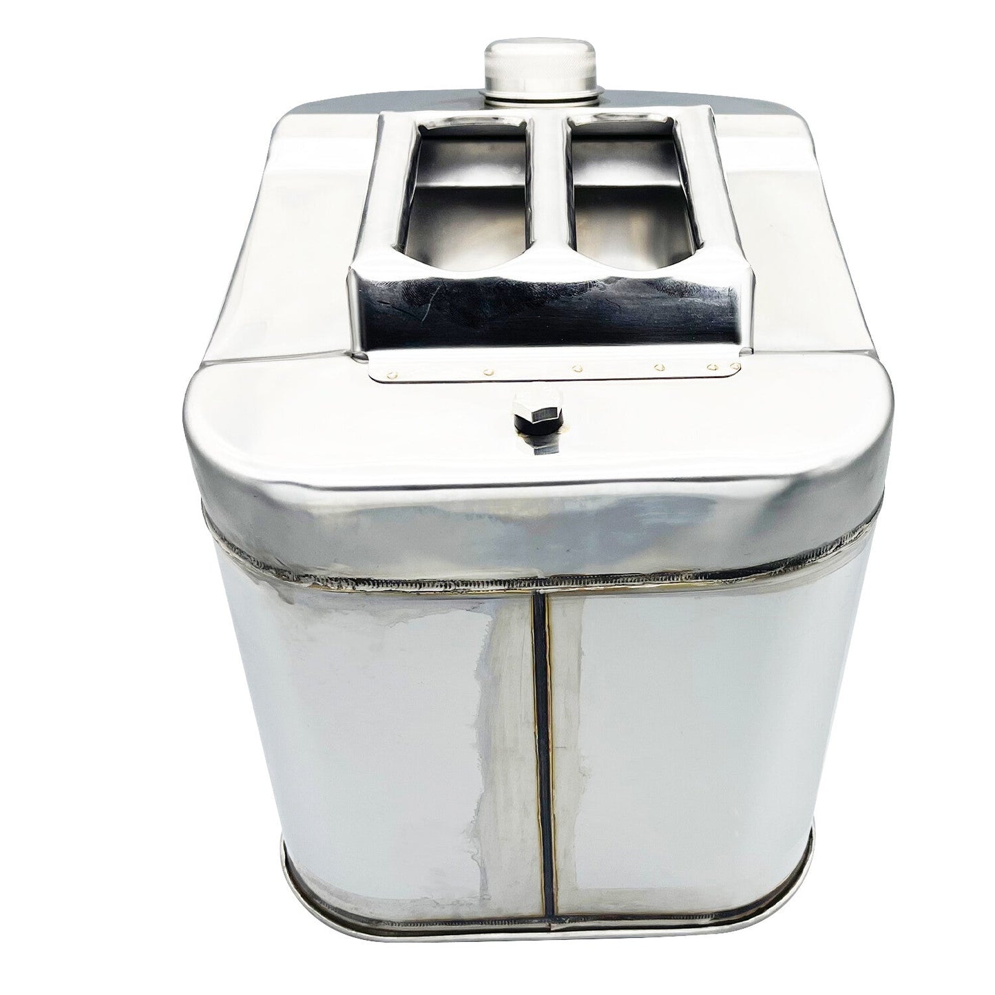 5.2 Gallon 20L 304StainlessSteel Fuel Can Gasoline Petrol Gas Tank Container Kit