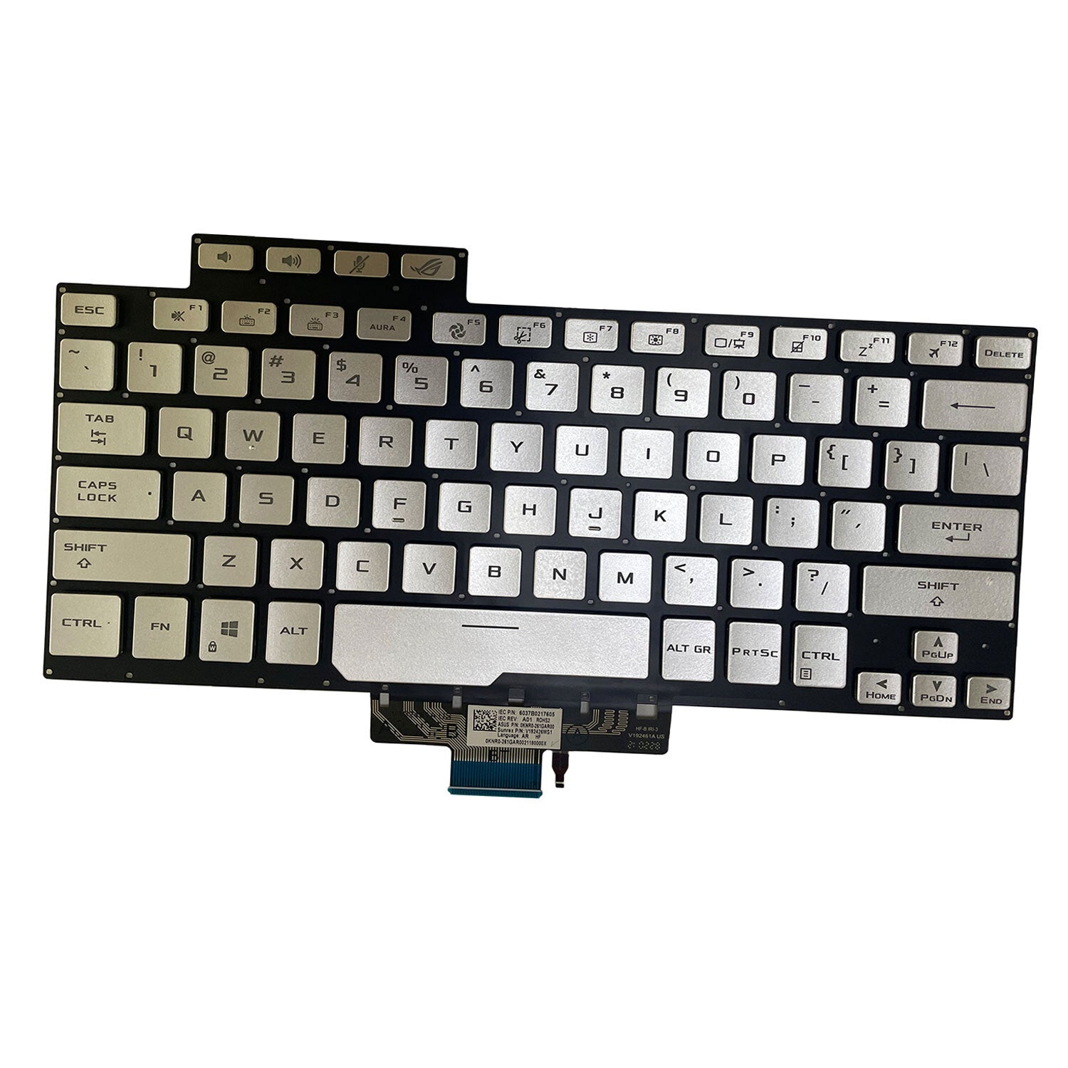 New For ASUS ROG Zephyrus G14 GA401 GA401U with Backlit US Keyboard 2019-2021