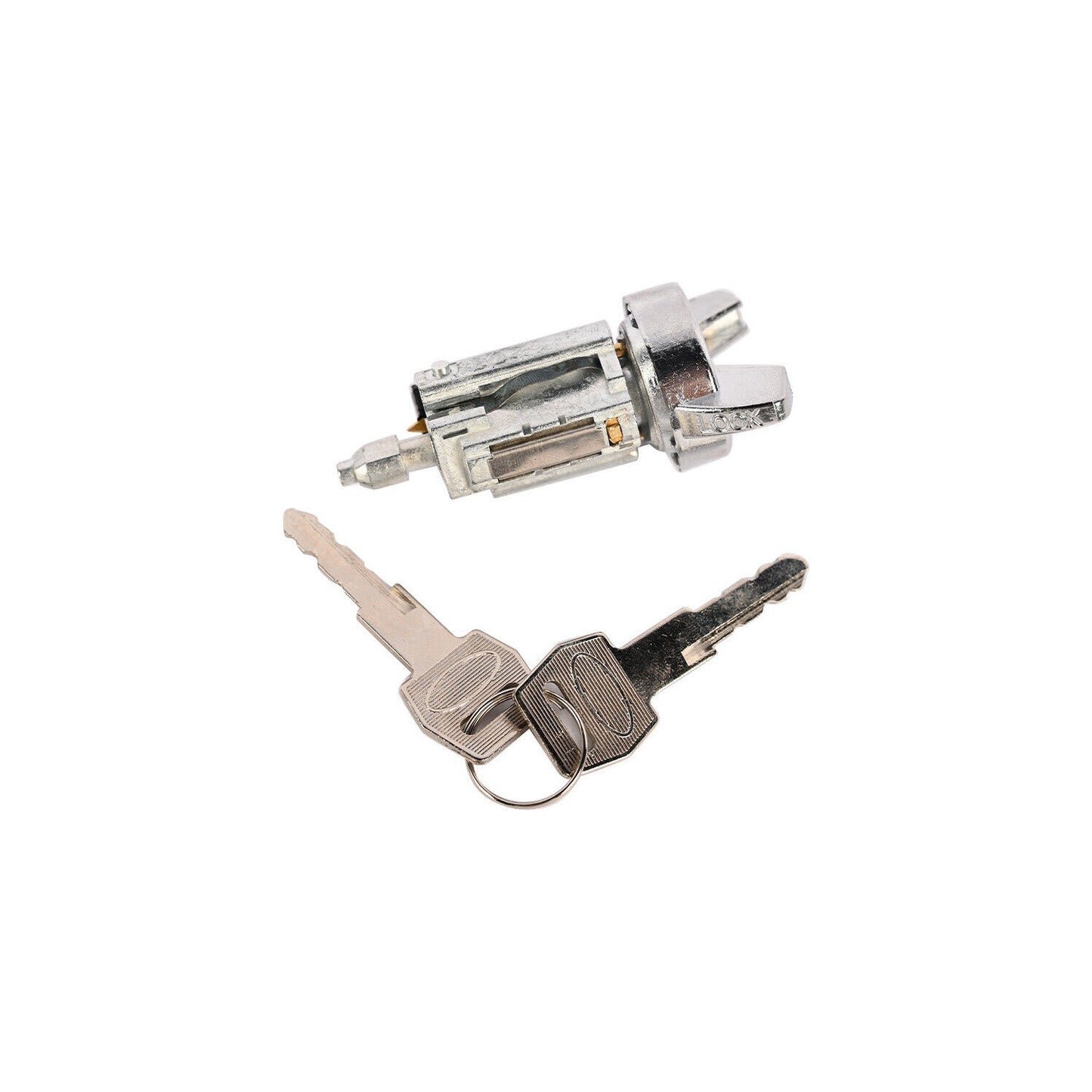Ignition Lock Cylinder 2 Keys fits for Ford F 150 F 250 F 350 Bronco 1980 1991