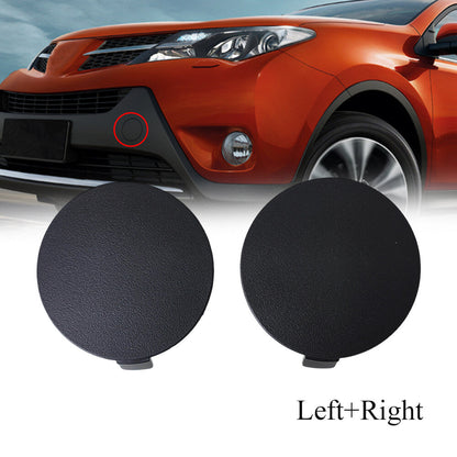 Front Bumper Tow Hook Cover Caps For Toyota RAV4 2013 2014 2015 2PCS LH&RH