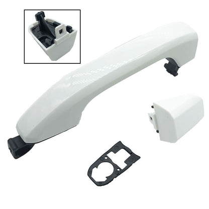 Rear Left Right Olympic White Door Handle for Chevrolet Silverado 2014 2019