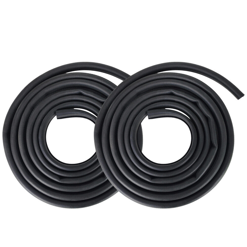 2X  For Chevy GMC Suburban C/K 1500 2500 3500 Rubber Door Weatherstrip Seals Set