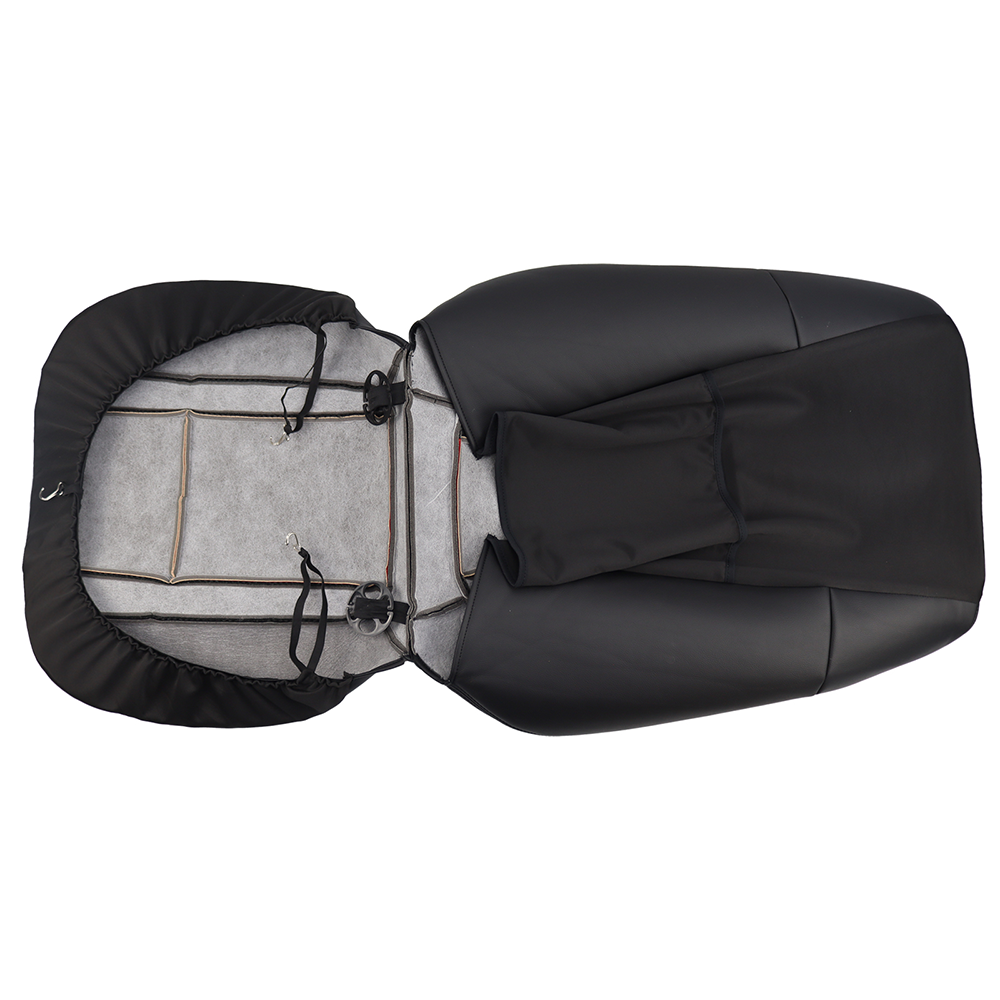 For 2010 -2014 Ford F150 Raptor SVT Black & Red Syn. Leather Seat Cover