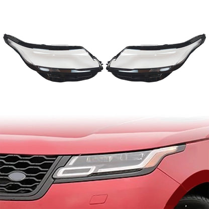 Left & Right Headlight Clear Lens Cover For 2017-2024 Range Rover Velar