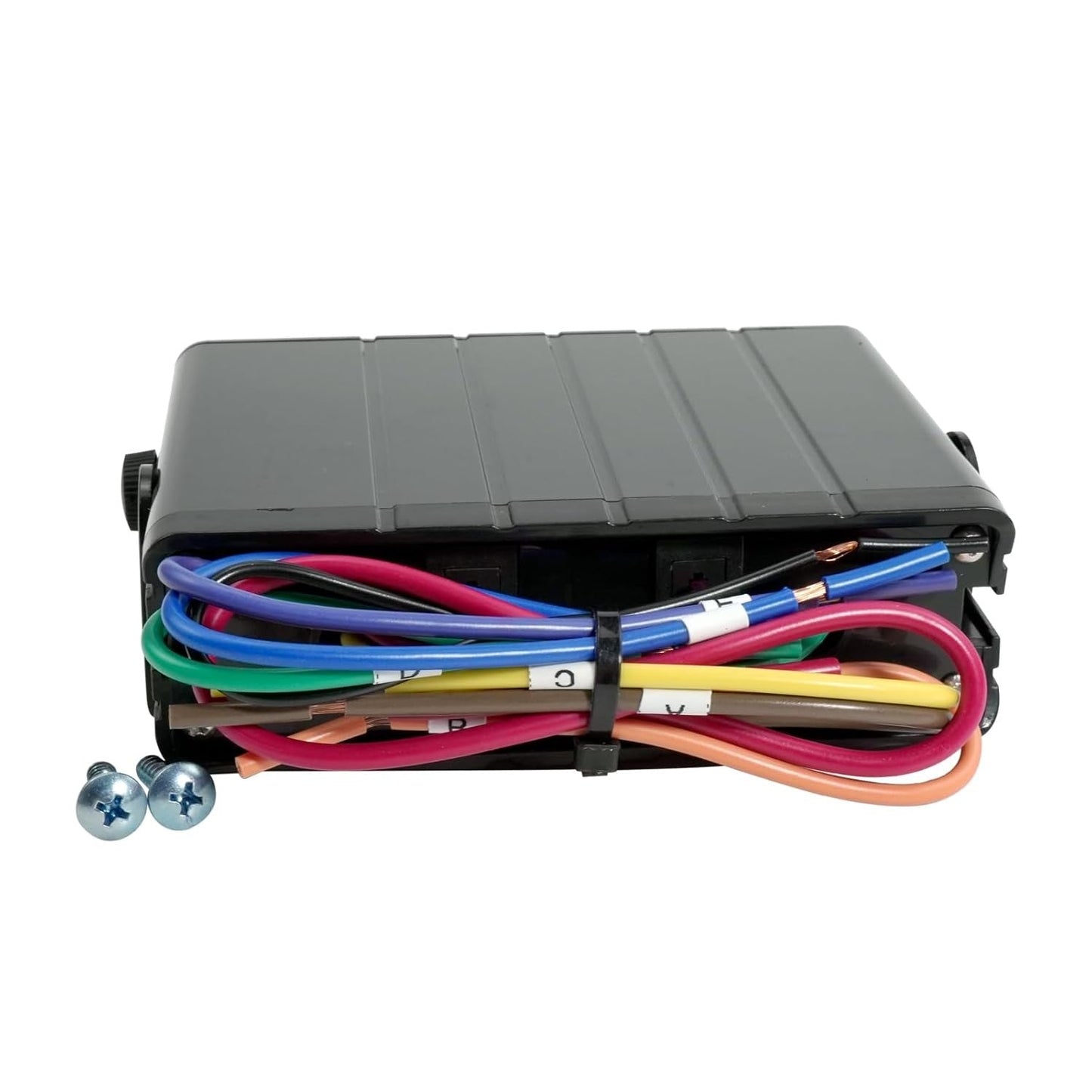 6-Gang 12V Rocker Switch Box 40 Amp Max with SPST On/Off &12 AWG Wires