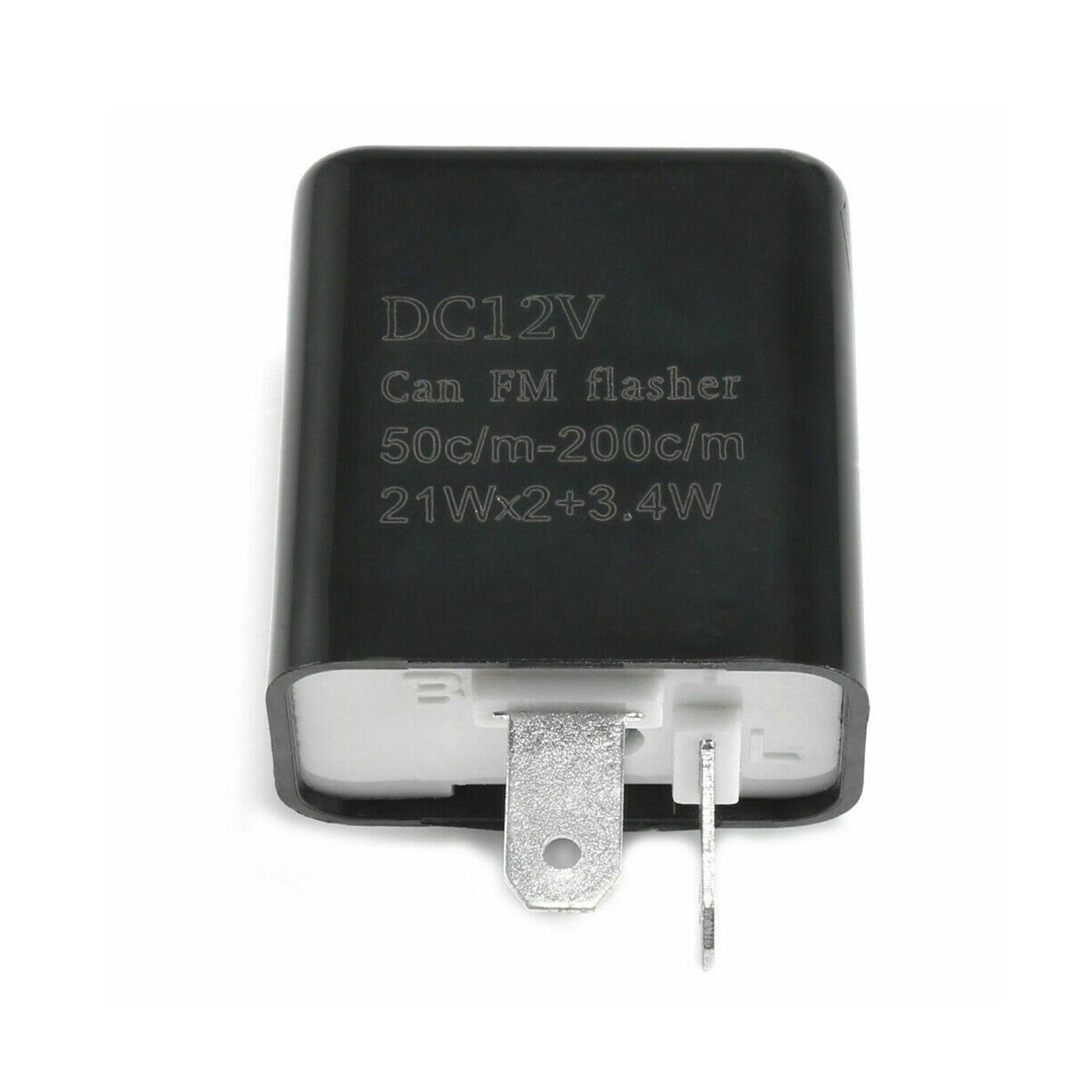 Adjustable LED Flasher Relay Turn Signal Blinker Light Motorcycle 12V 2 Pack