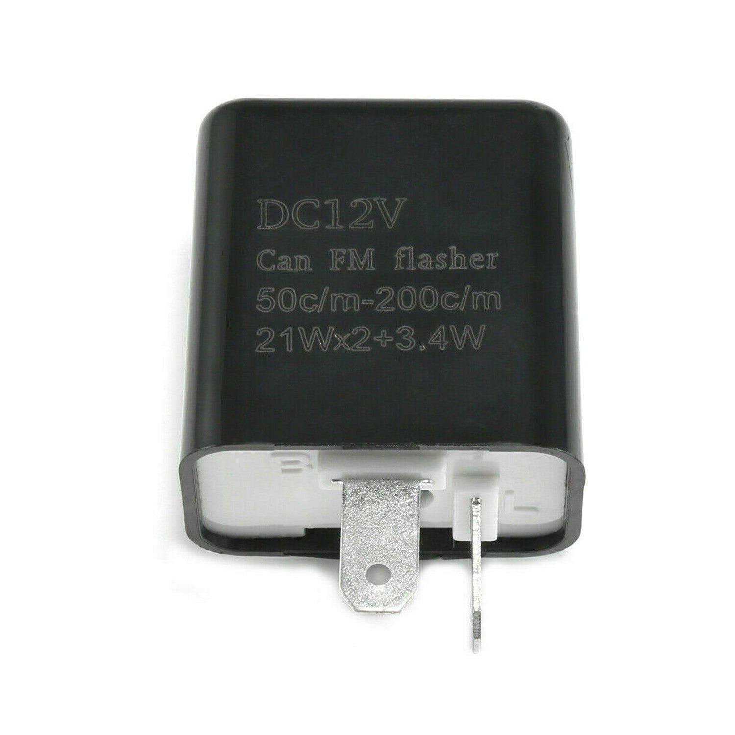 Adjustable LED Flasher Relay Turn Signal Blinker Light Motorcycle 12V 2 Pack