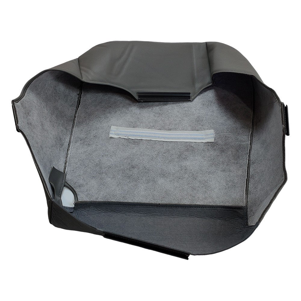 For 2001 - 2007 Ford F250 F350 F450 XL Super Duty Driver Bottom Seat Cover Gray