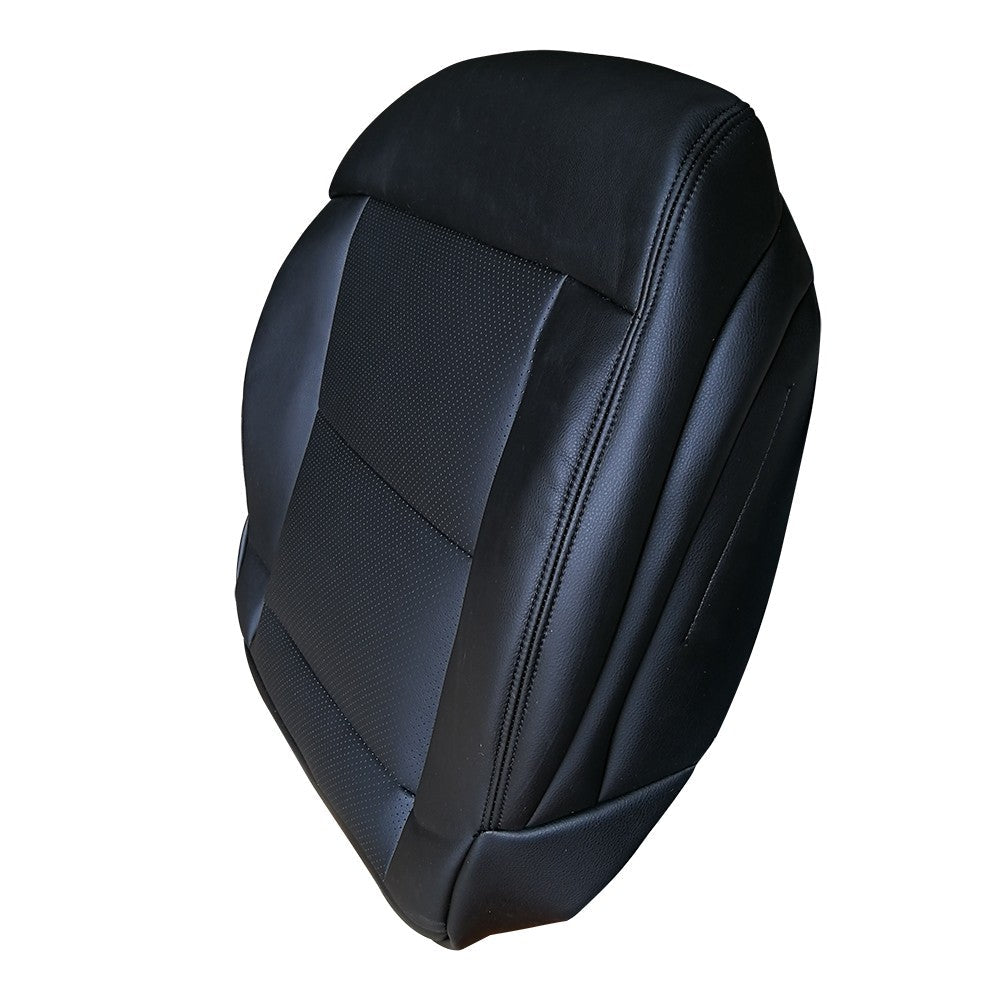 Driver Side Bottom Seat Cover  For 2010-2014 Mercedes Benz E350 E550 Sedan Black