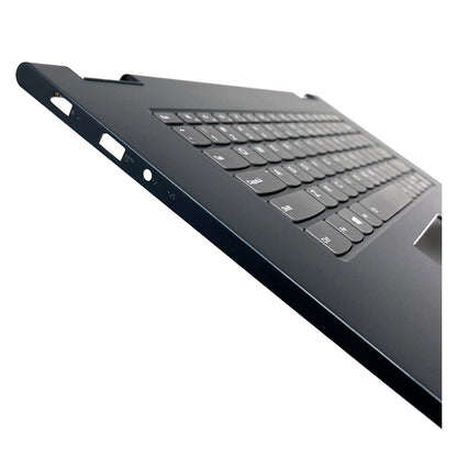 New Blue Palmrest Cover Backlit Keyboard 5CB0U65209 For Lenovo Yoga 730-15IWL US