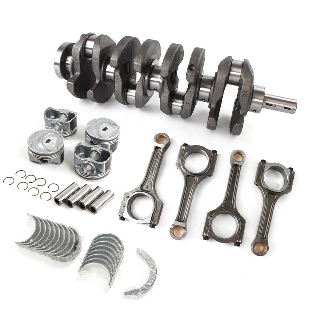 G4KH 2.0L Engine Crankshaft Connecting Rods Pistons Bearing Kit For Hyundai Kia