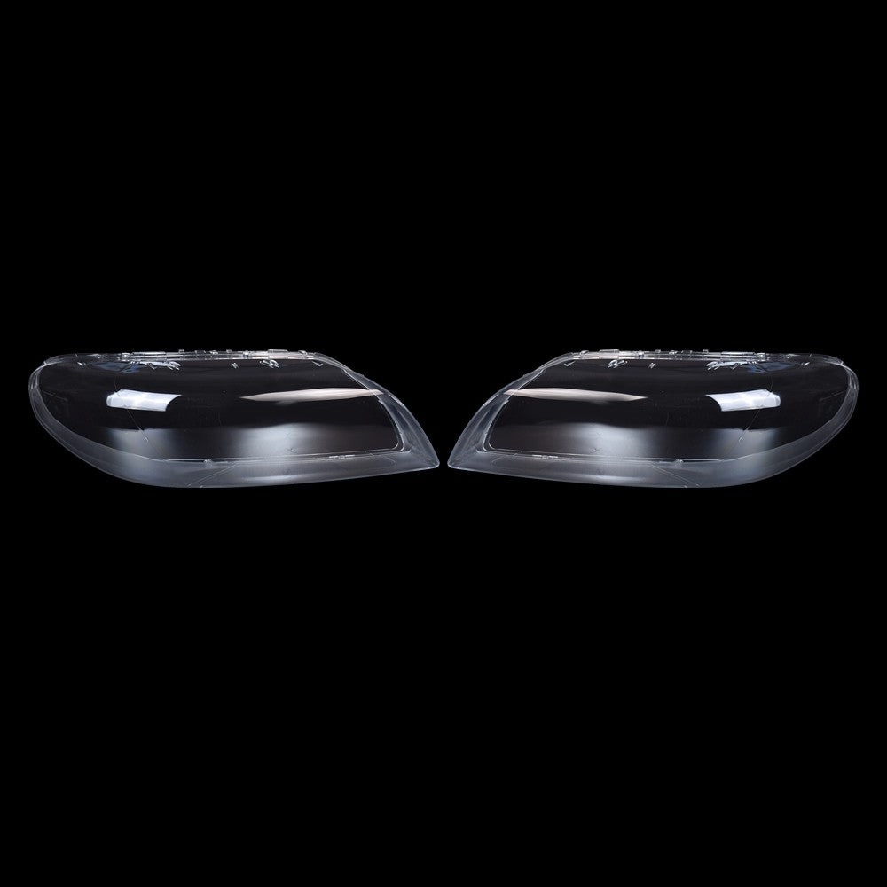 2Pcs Left & Right Side Headlight Lens Covers Replacement For Volvo S80 2007-2016