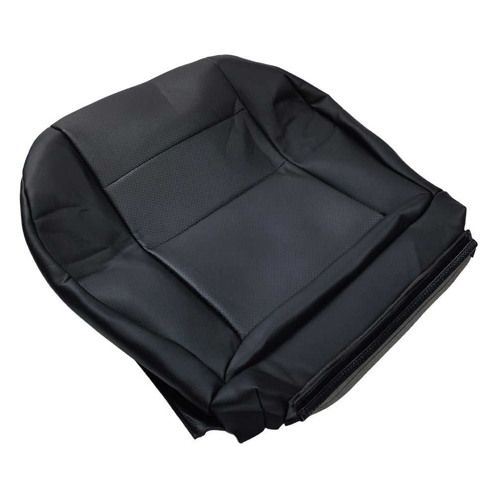 For 2008-2014 Mercedes Benz C250 C300 C350 Driver Bottom Seat Cover Black