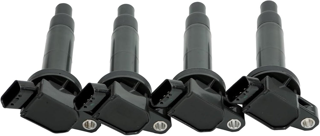 Ignition Coil Pack & Spark Plugs UF333 for 2.4L 02-10 Toyota Camry 01-08 Rav4